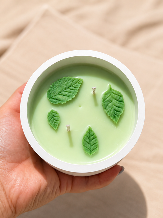 Oasis - Vela Té matcha y pepino